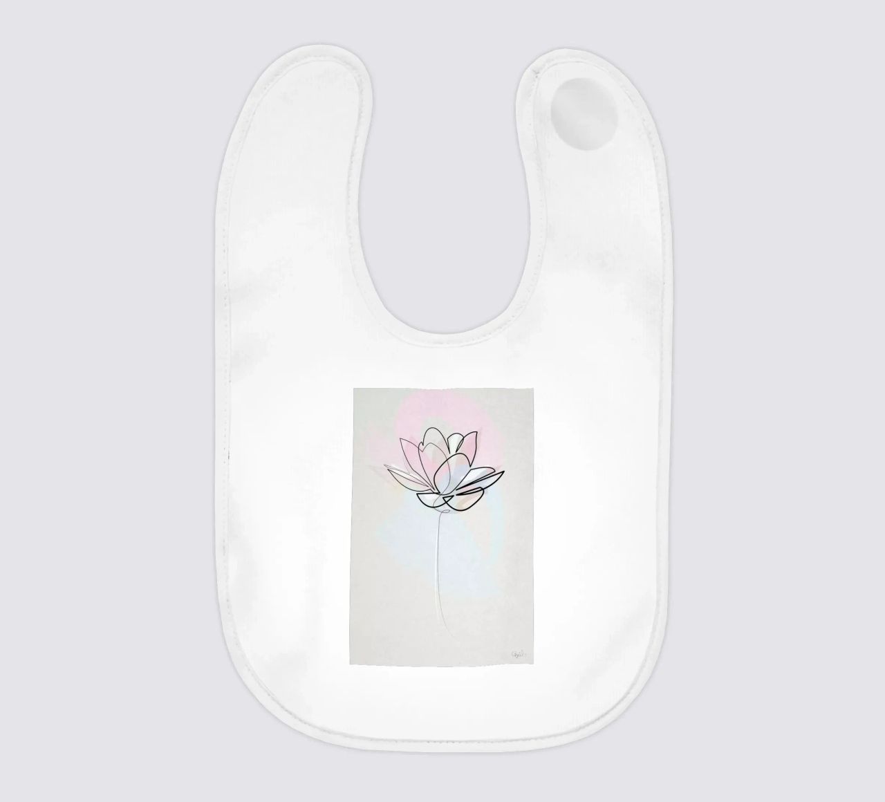 One Line Lotus bavaglino da Quibe