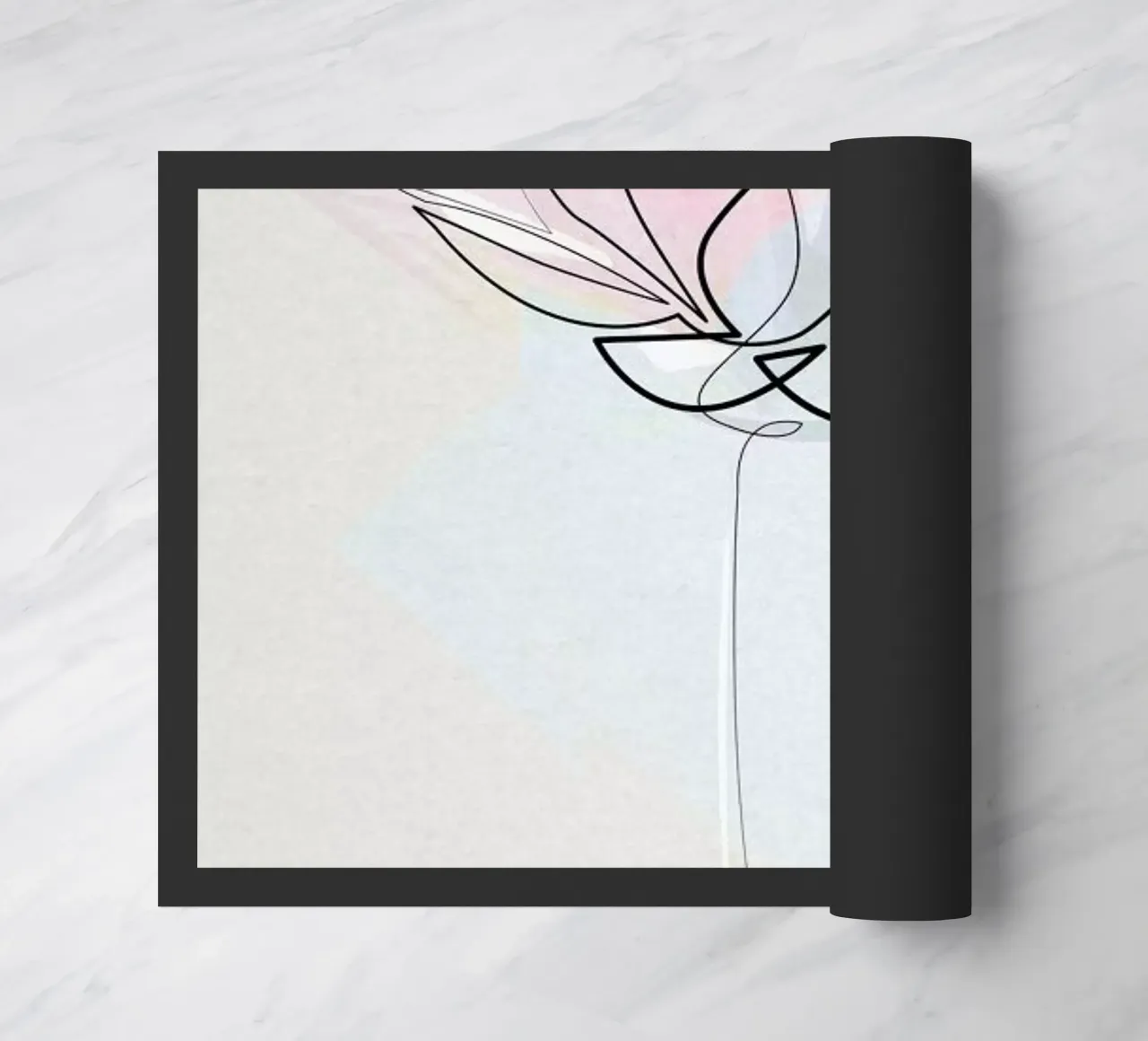 One Line Lotus zerbino da Quibe