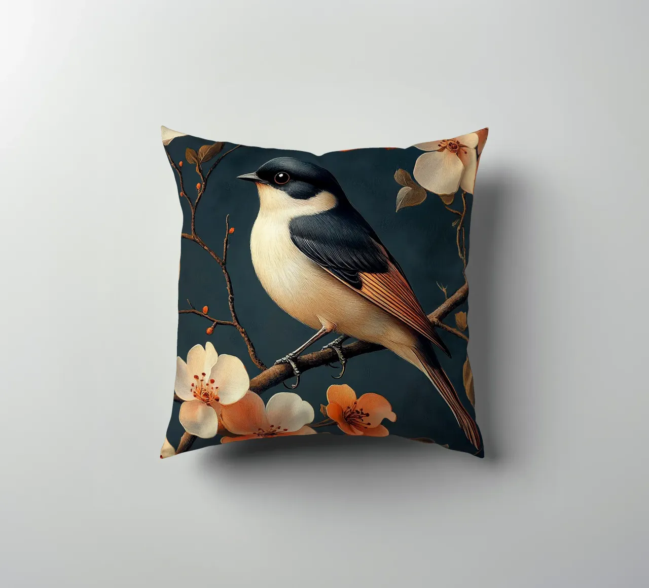 William Morris "Tra cielo e fogliame" cuscino da Botanical Art Studio