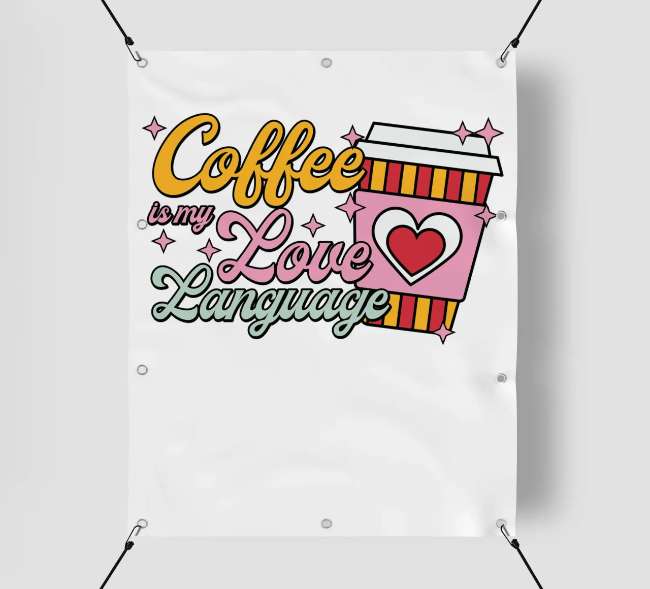 Coffee is my Love Language pvc cover by edsonramosart