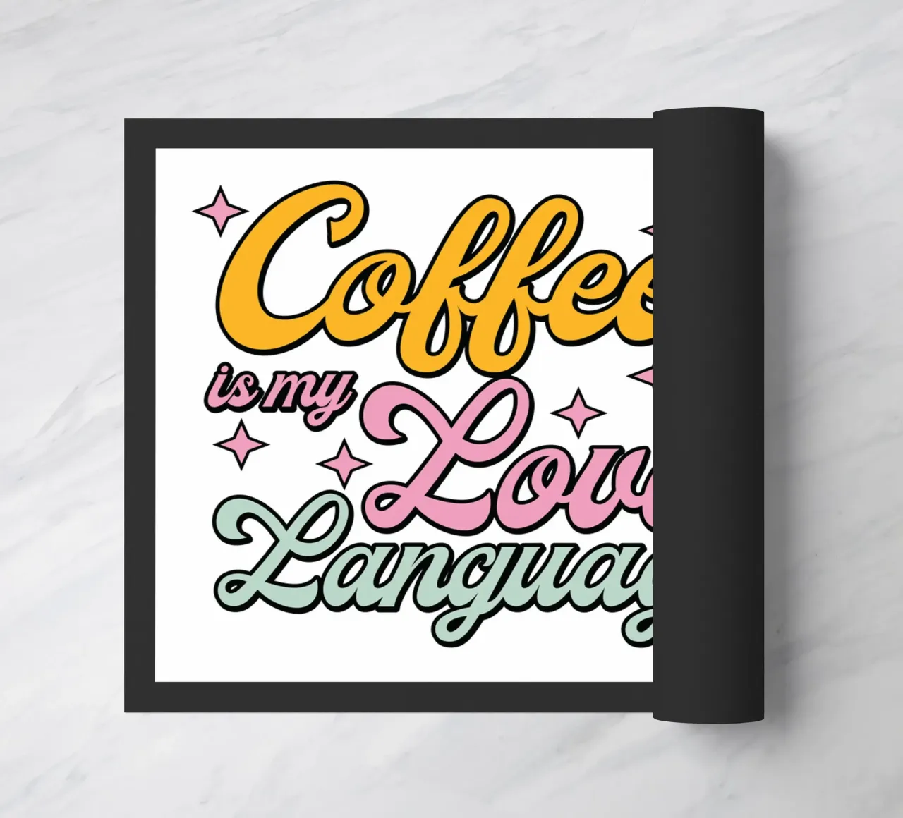 Coffee is my Love Language zerbino da edsonramosart