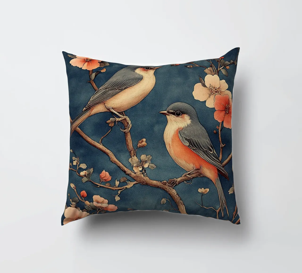 William Morris "Uccelli in un mare di vite" cuscino da Botanical Art Studio