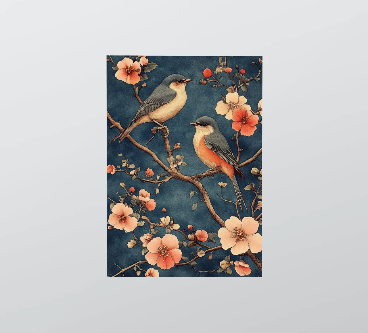 William Morris "Uccelli in un mare di vite" adesivo da Botanical Art Studio