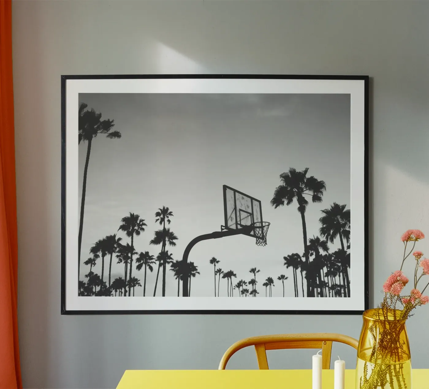 Palms and Hoops poster da Dagmar Pels