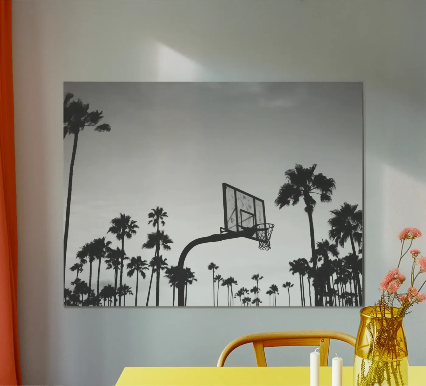 Palms and Hoops poster da Dagmar Pels