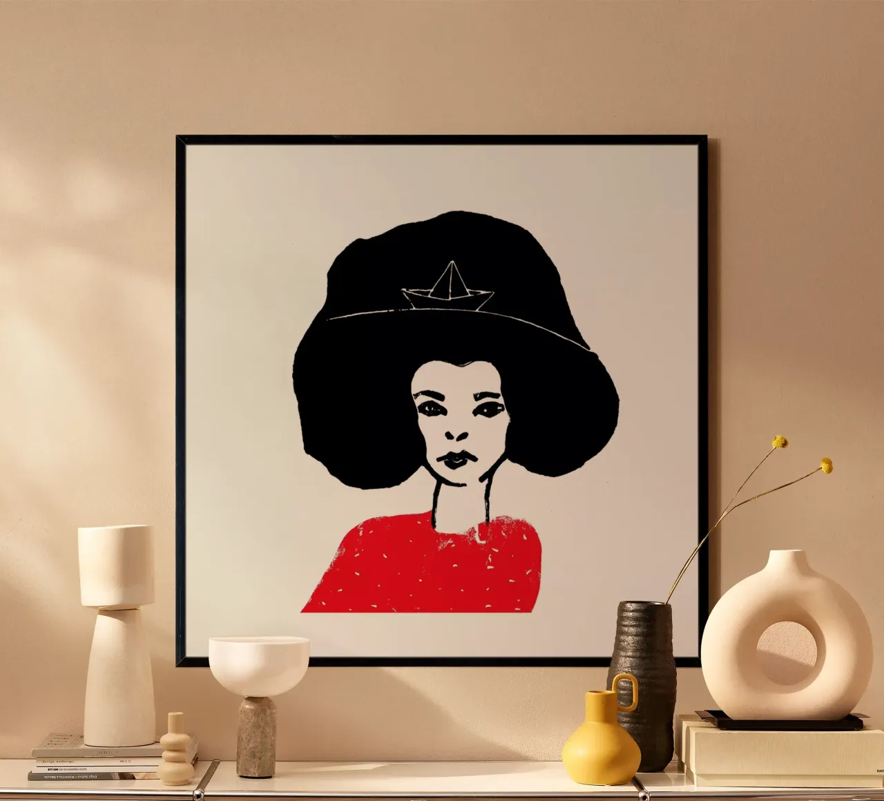 Schiffrau poster by Mia Nissen