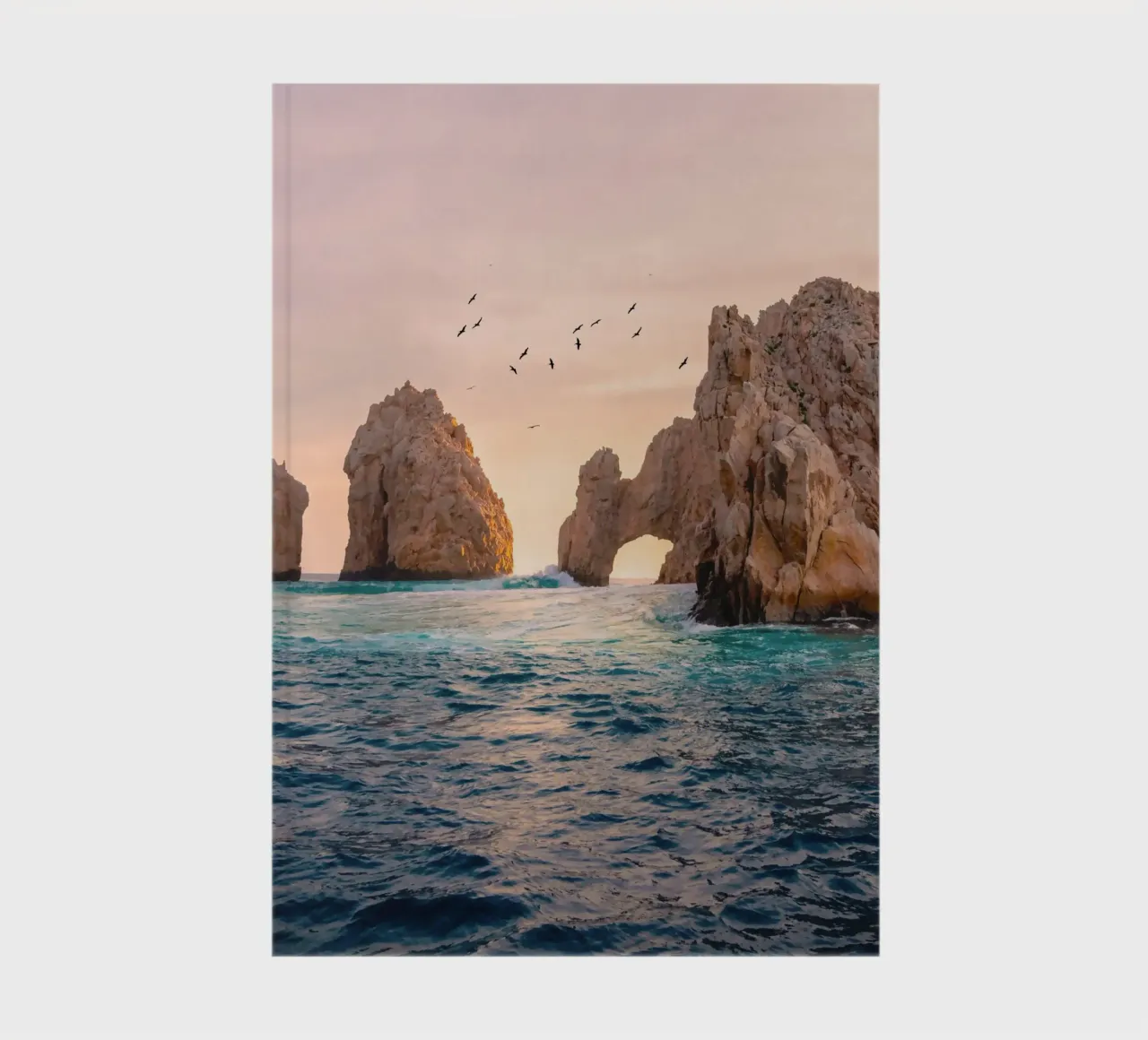 The Arch of Cabo San Lucas, Baja California Sur notebook by Dagmar Pels