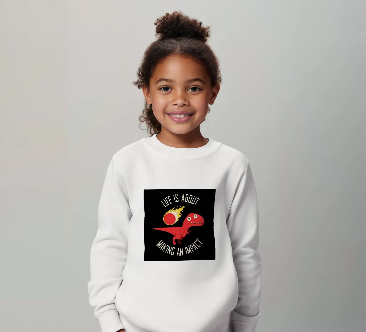 Making an Impact felpa bambino da DinoMike