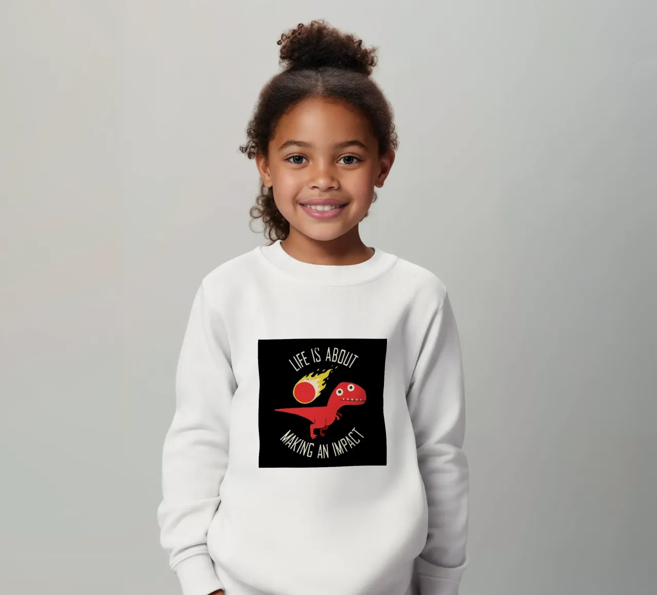 Making an Impact felpa bambino da DinoMike