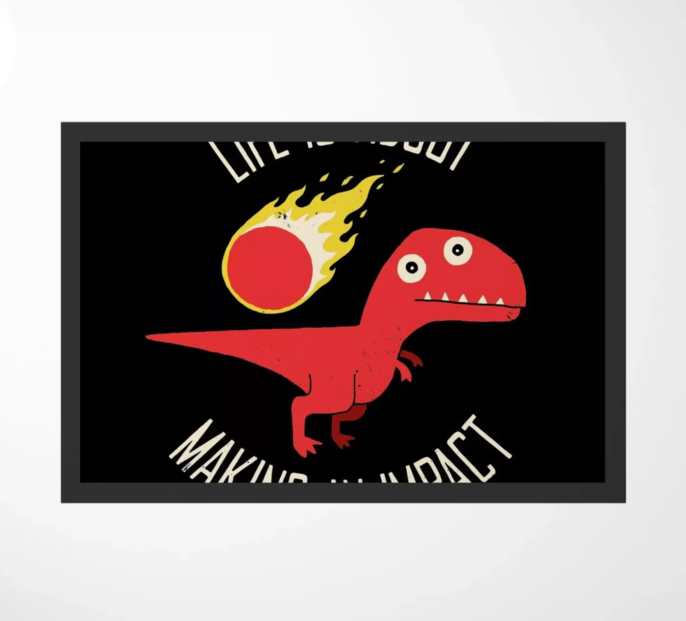 Making an Impact doormat by DinoMike