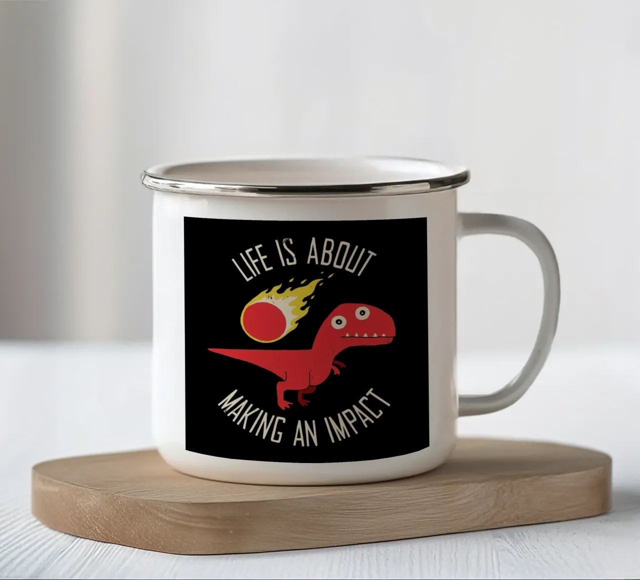 Making an Impact tazza in smalto da DinoMike