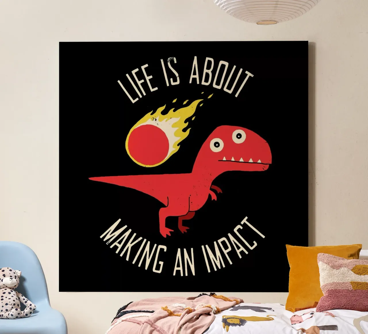 Making an Impact tela con Cornice a cassetta da DinoMike