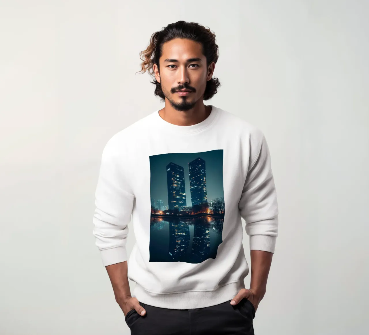 Reflets Urbains: l'eleganza di Bangkok di notte felpa da By Night