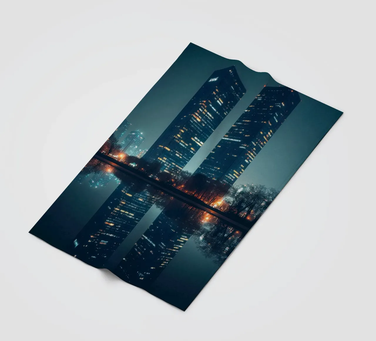 Reflets Urbains: l'eleganza di Bangkok di notte coperta in pile da By Night