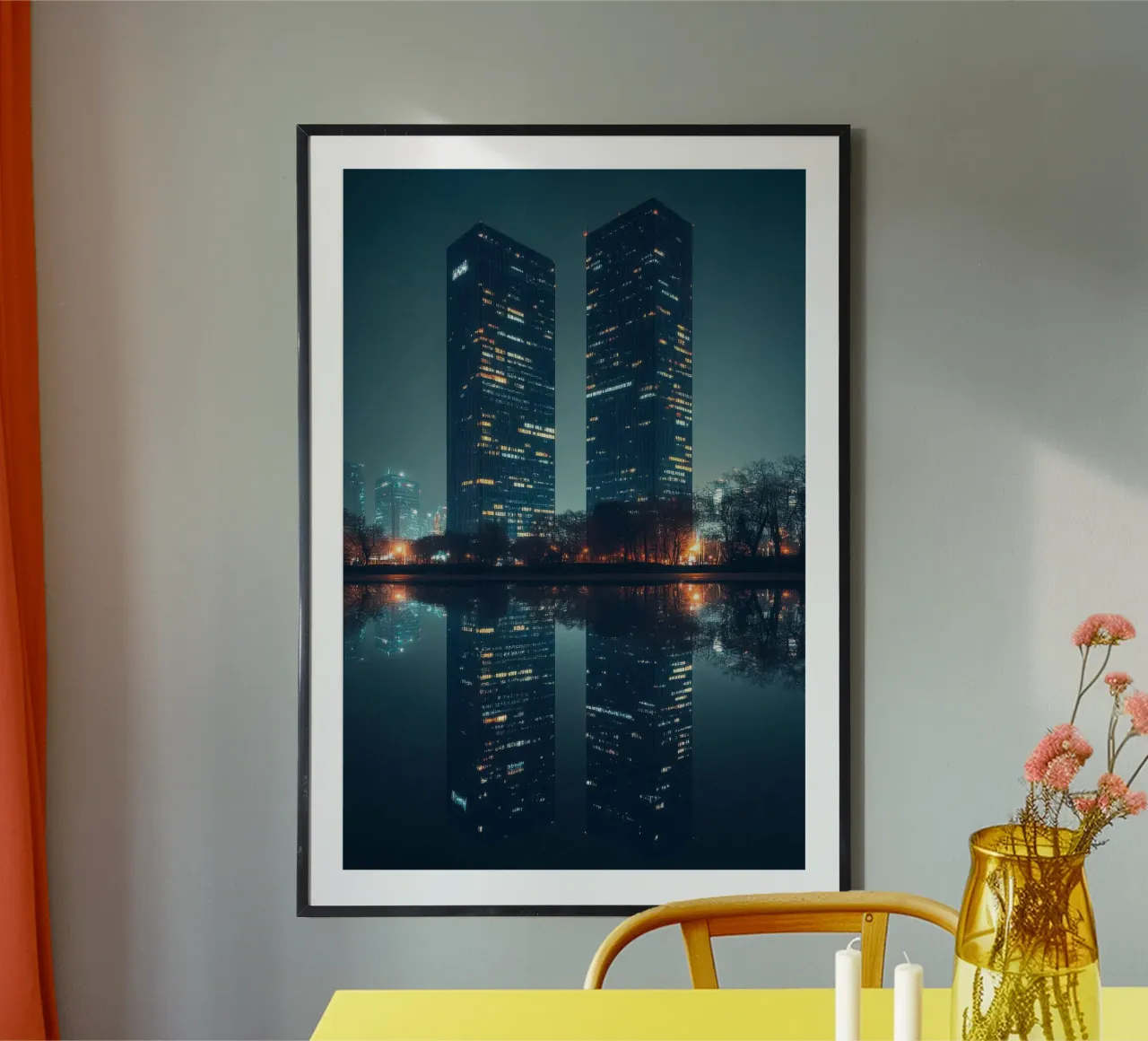 Reflets Urbains: l'eleganza di Bangkok di notte poster da By Night