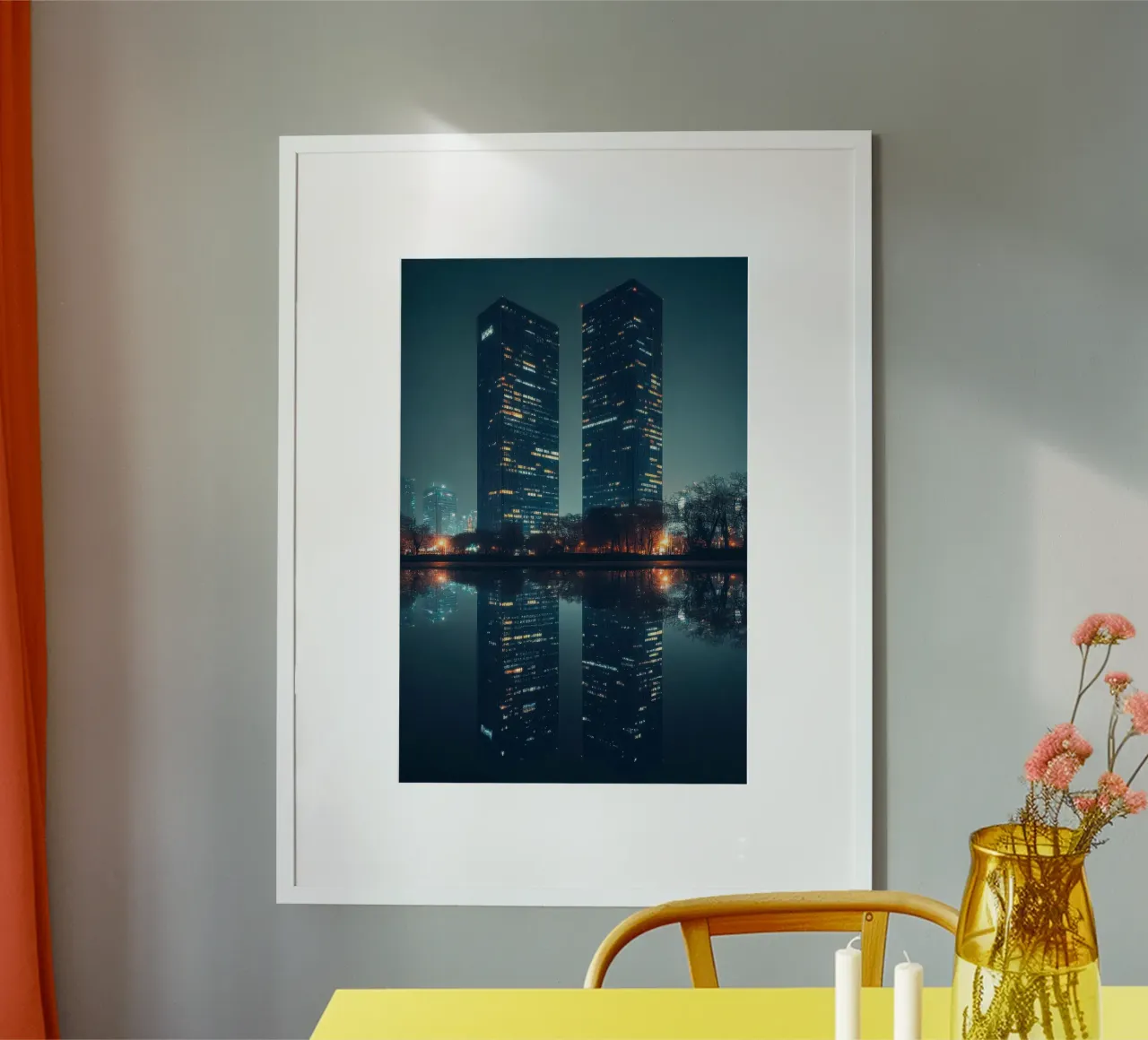 Reflets Urbains: l'eleganza di Bangkok di notte poster da By Night