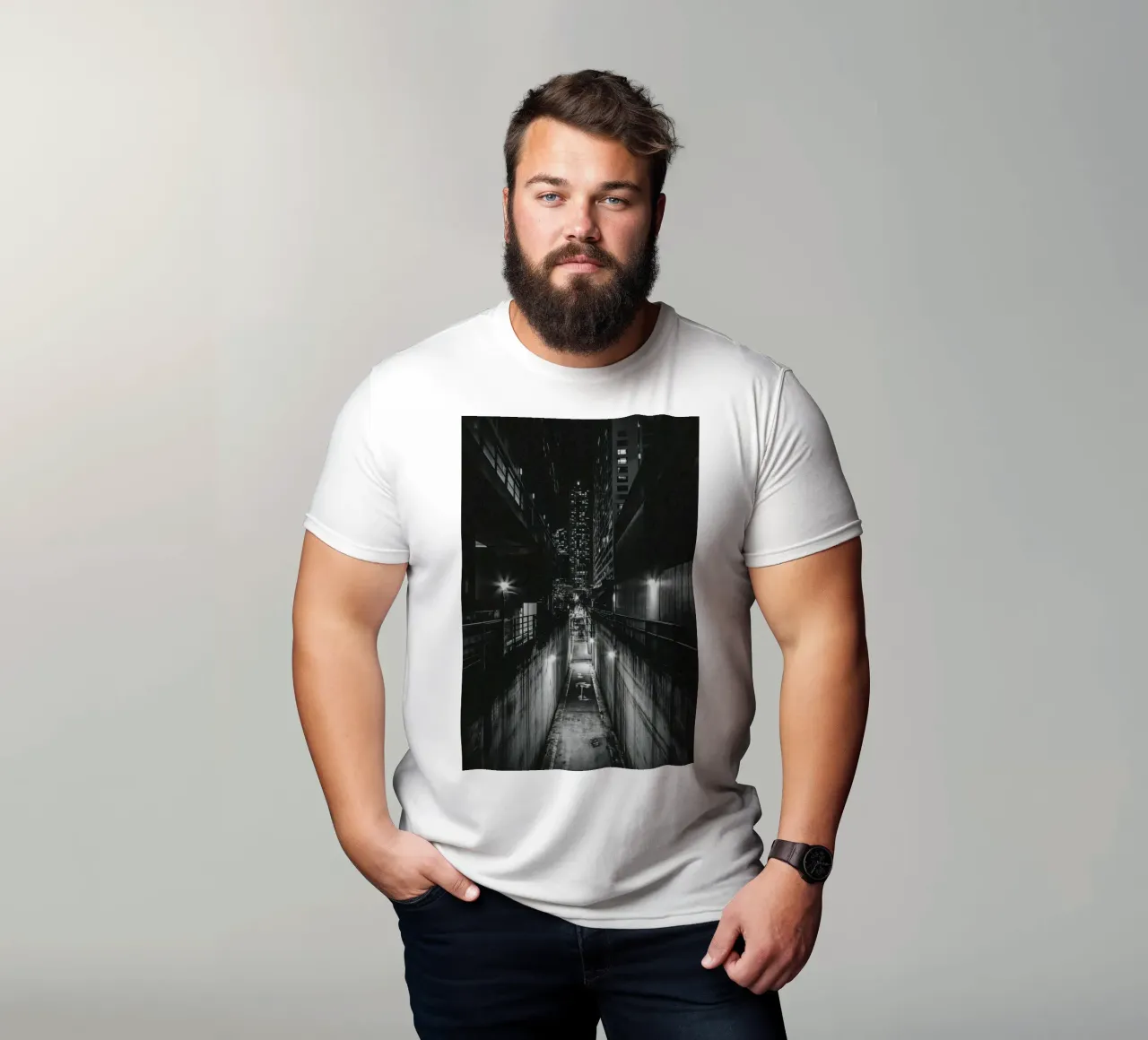 Bangkok Nocturne : De gloed van schaduwen t-shirt van By Night