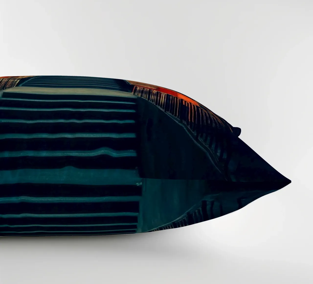 Échos Nocturnes de Barcelone decorative cushion by By Night