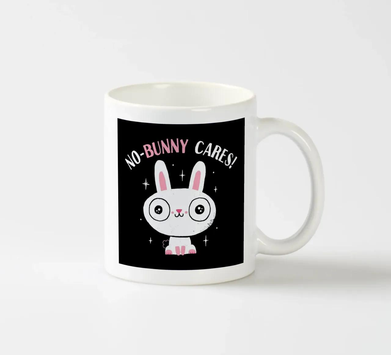 No-Bunny Cares tazza in ceramica da DinoMike