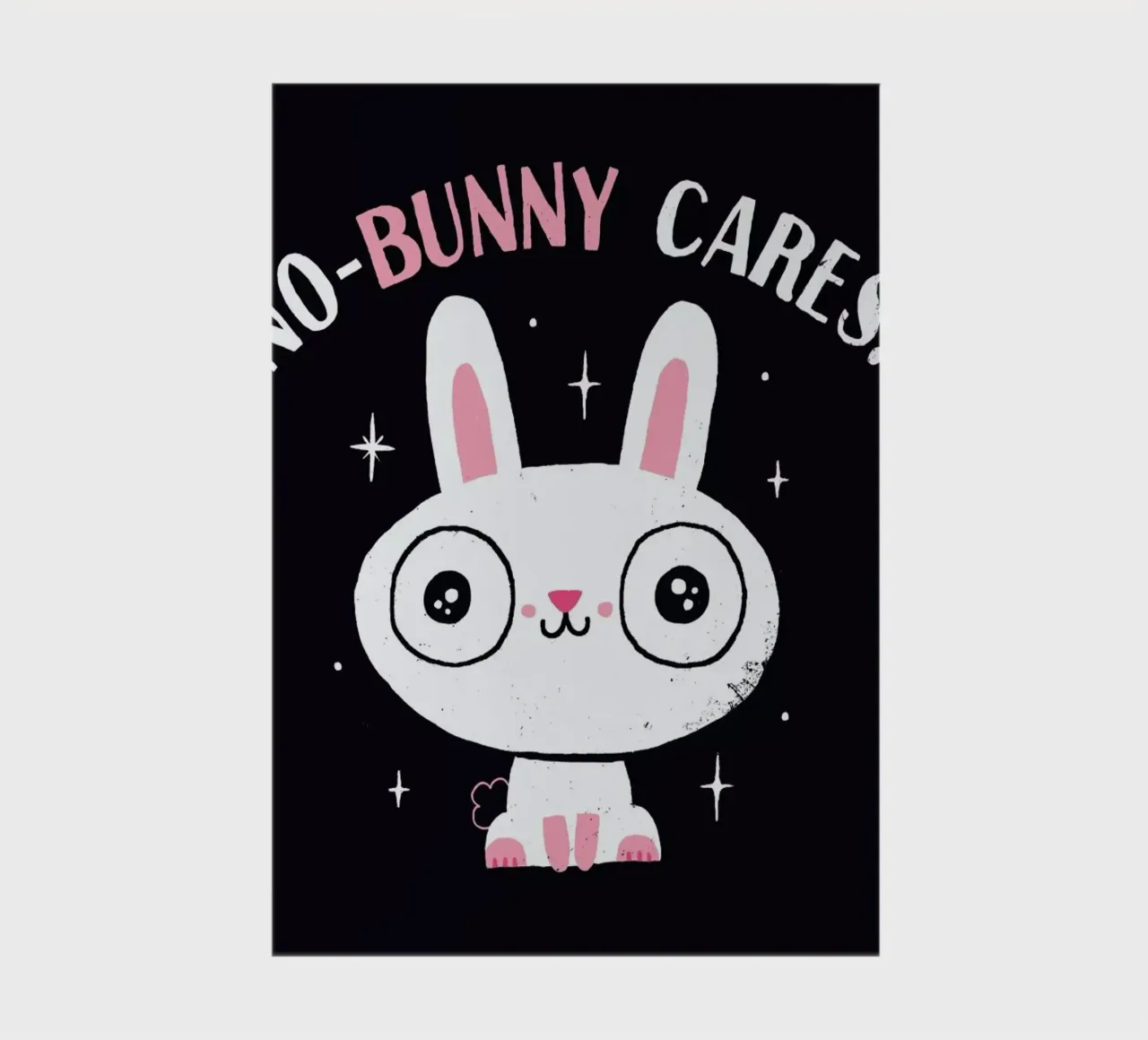 No-Bunny Cares notebook by DinoMike