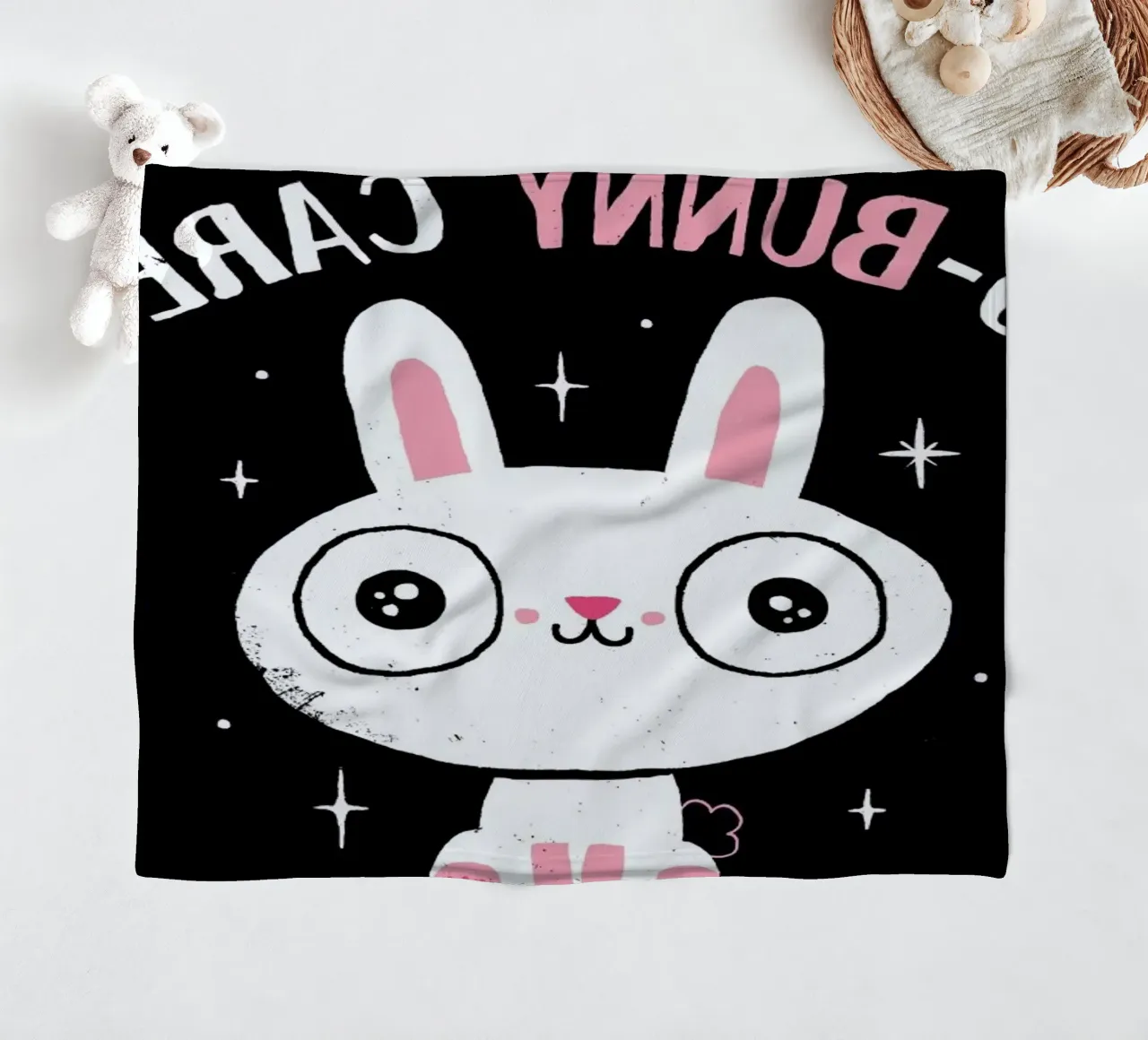 No-Bunny Cares coperta in pile da DinoMike