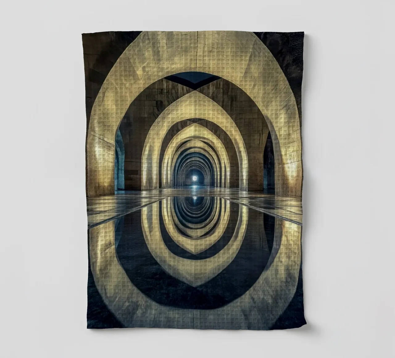 Reflet éternel de Barcelone torchon de By Night