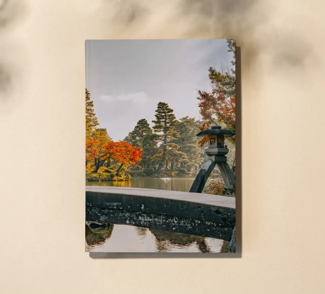 Japanese Autumn Garden in Kanazawa notebook by Marcel Bisig