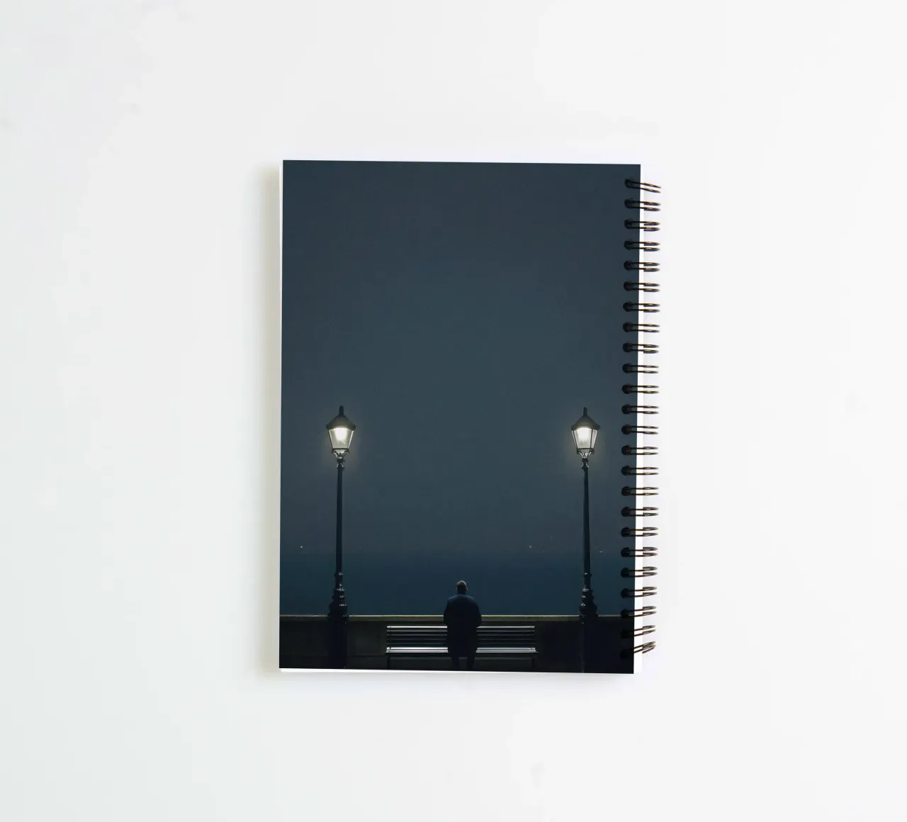 Lights in the night - London spiral notebook by By Night