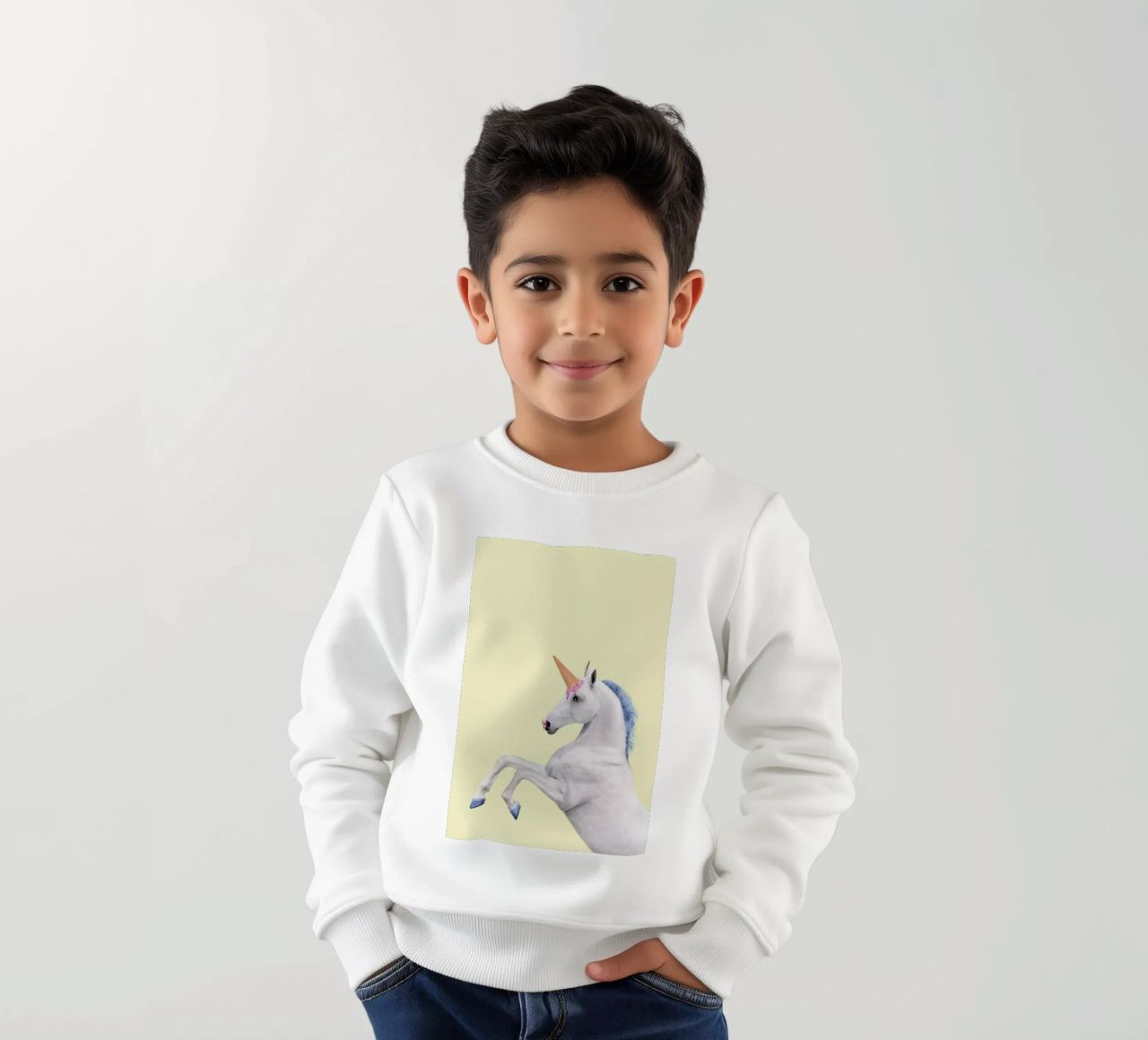 Ice Cream Unicorn felpa bambino da Paul Fuentes Design
