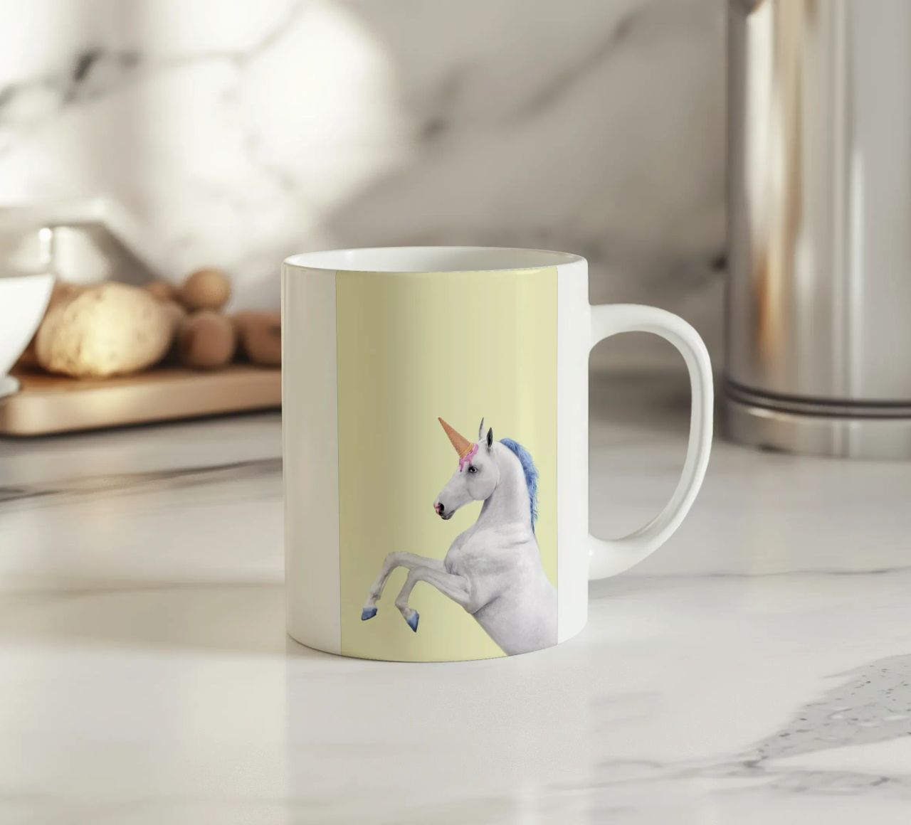 Ice Cream Unicorn tazza in ceramica da Paul Fuentes Design