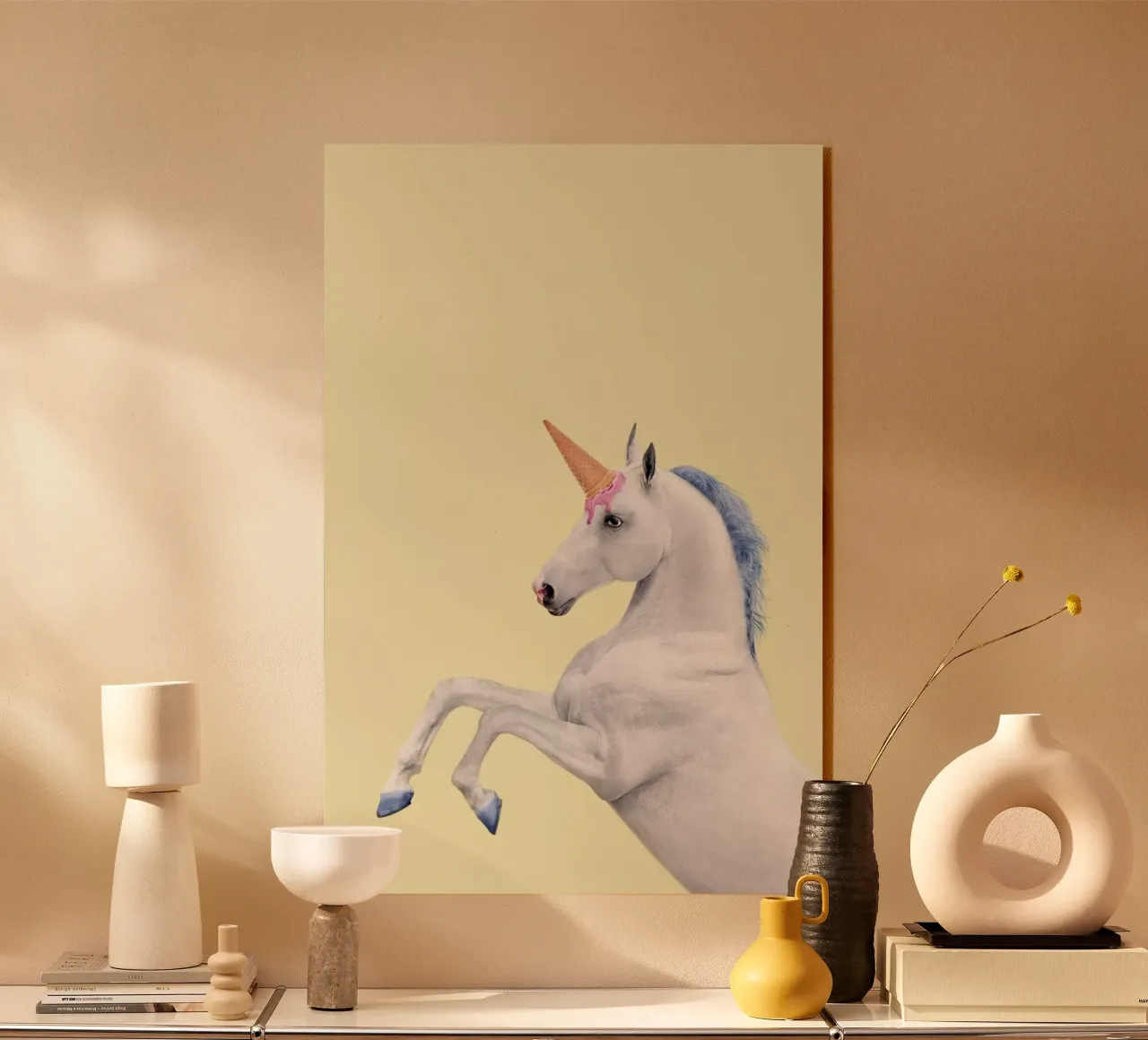Ice Cream Unicorn metacrilato de Paul Fuentes Design