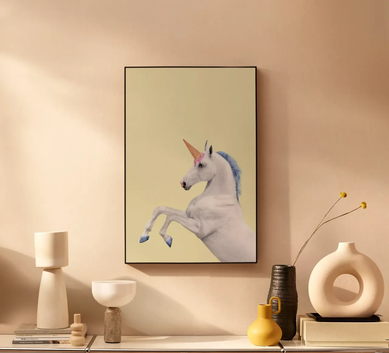Ice Cream Unicorn pannello forex da Paul Fuentes Design