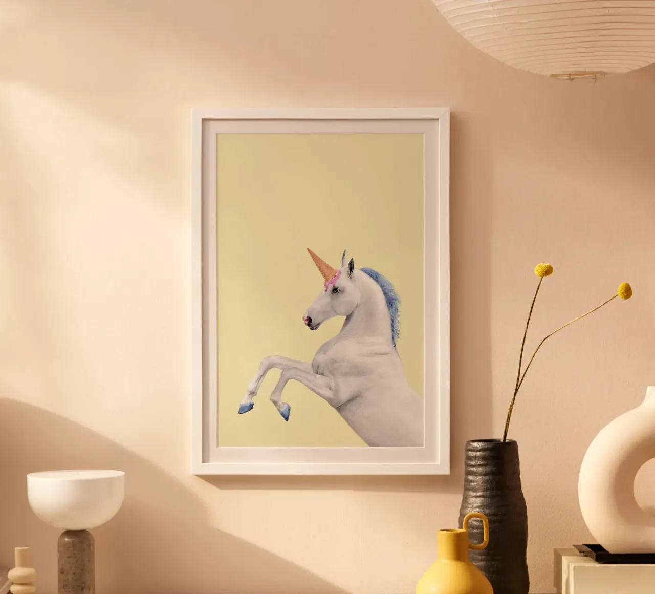Ice Cream Unicorn poster da Paul Fuentes Design