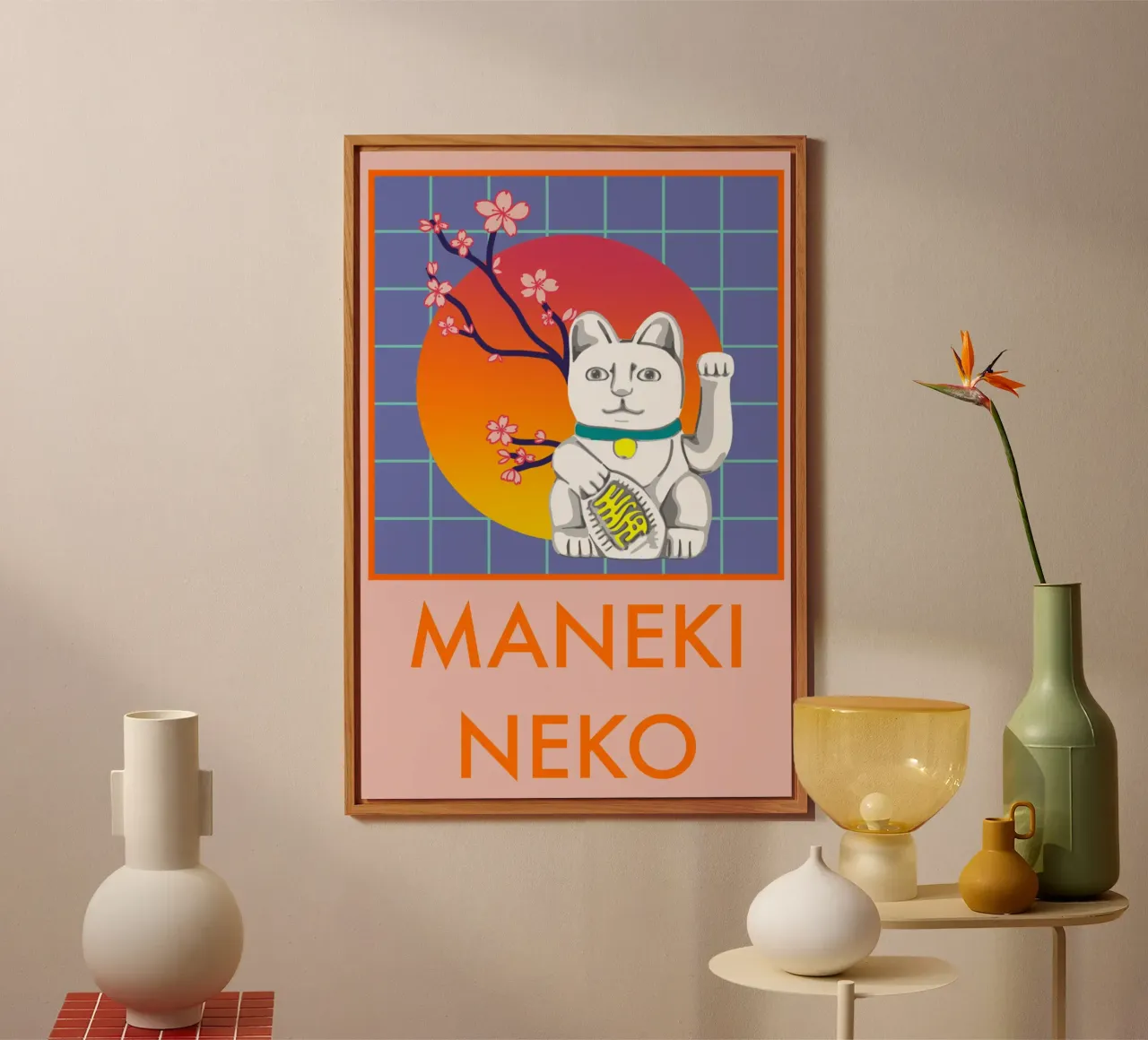 MANEKI NEKO alluminio dibond da LAUSEMIA DESIGN STUDIO