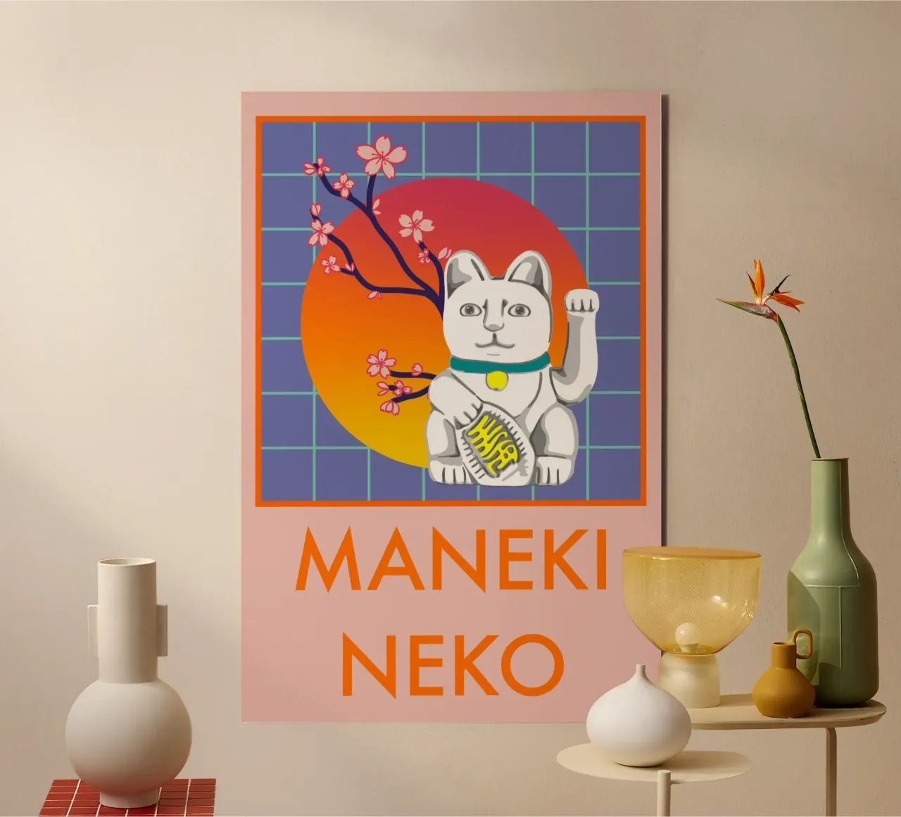 MANEKI NEKO alluminio dibond da LAUSEMIA DESIGN STUDIO