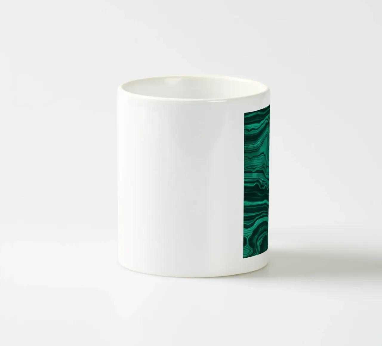 Texture malachite 01 tazza in ceramica da Gemstone Textures