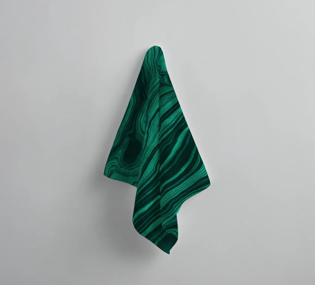 Texture malachite 01 asciugamano da bagno da Gemstone Textures