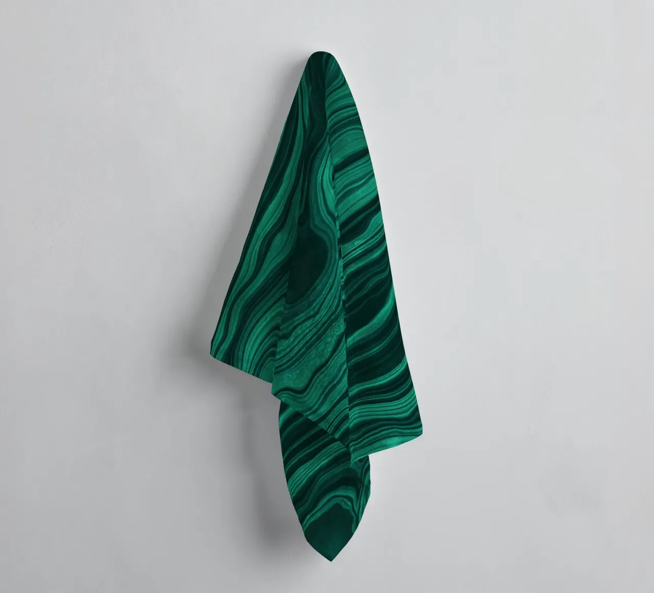 Texture malachite 01 asciugamano da bagno da Gemstone Textures