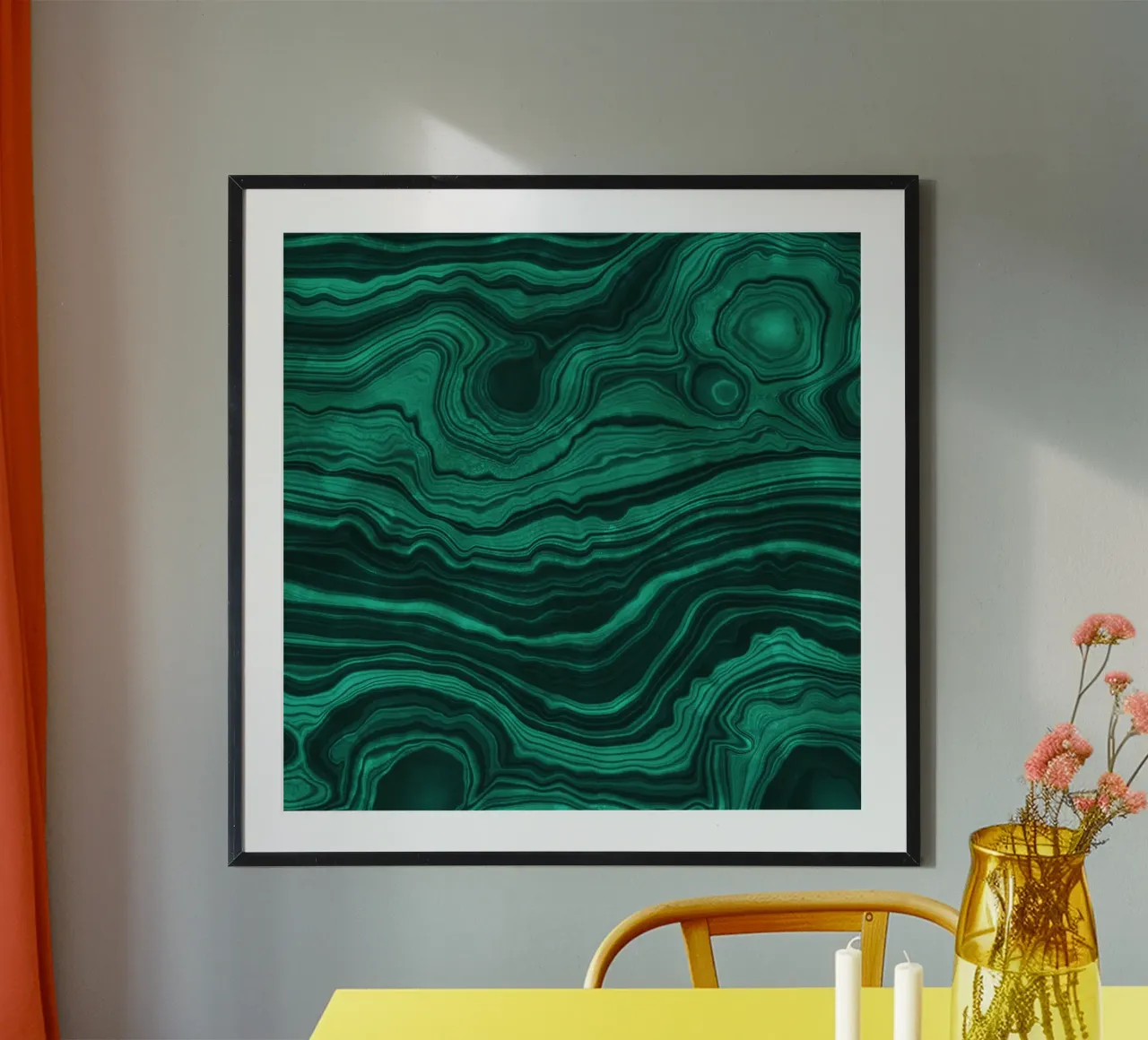 Texture malachite 01 carta hahnemühle da Gemstone Textures