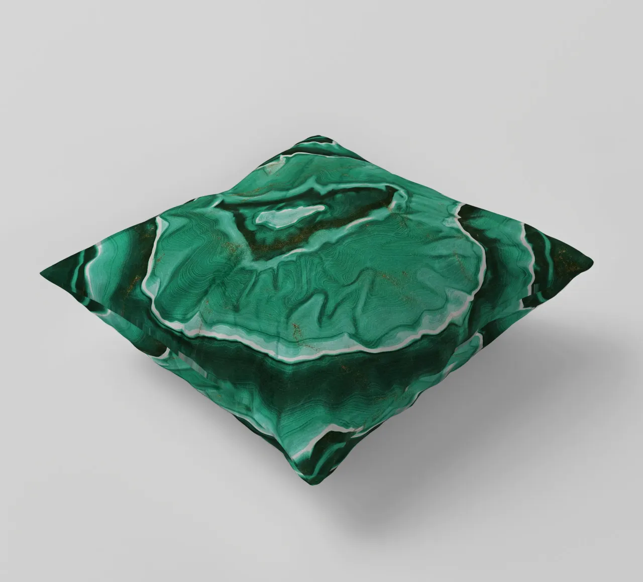 Texture malachite 02 cuscino da Gemstone Textures