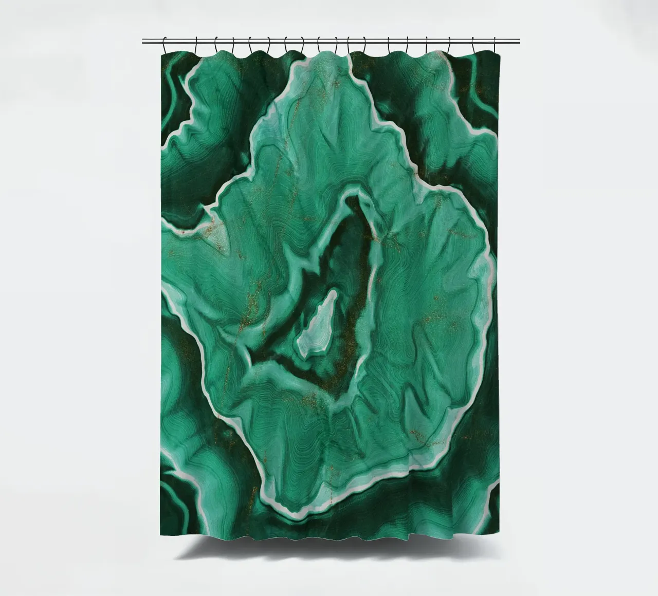 Texture malachite 02 tenda da doccia da Gemstone Textures