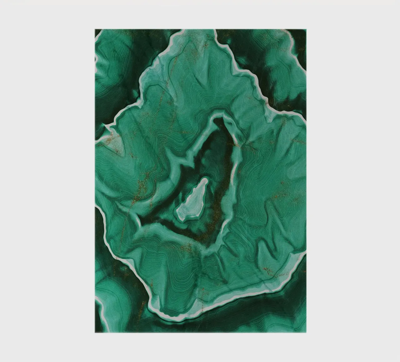 Malachite Texture 02 notebook by Gemstone Textures