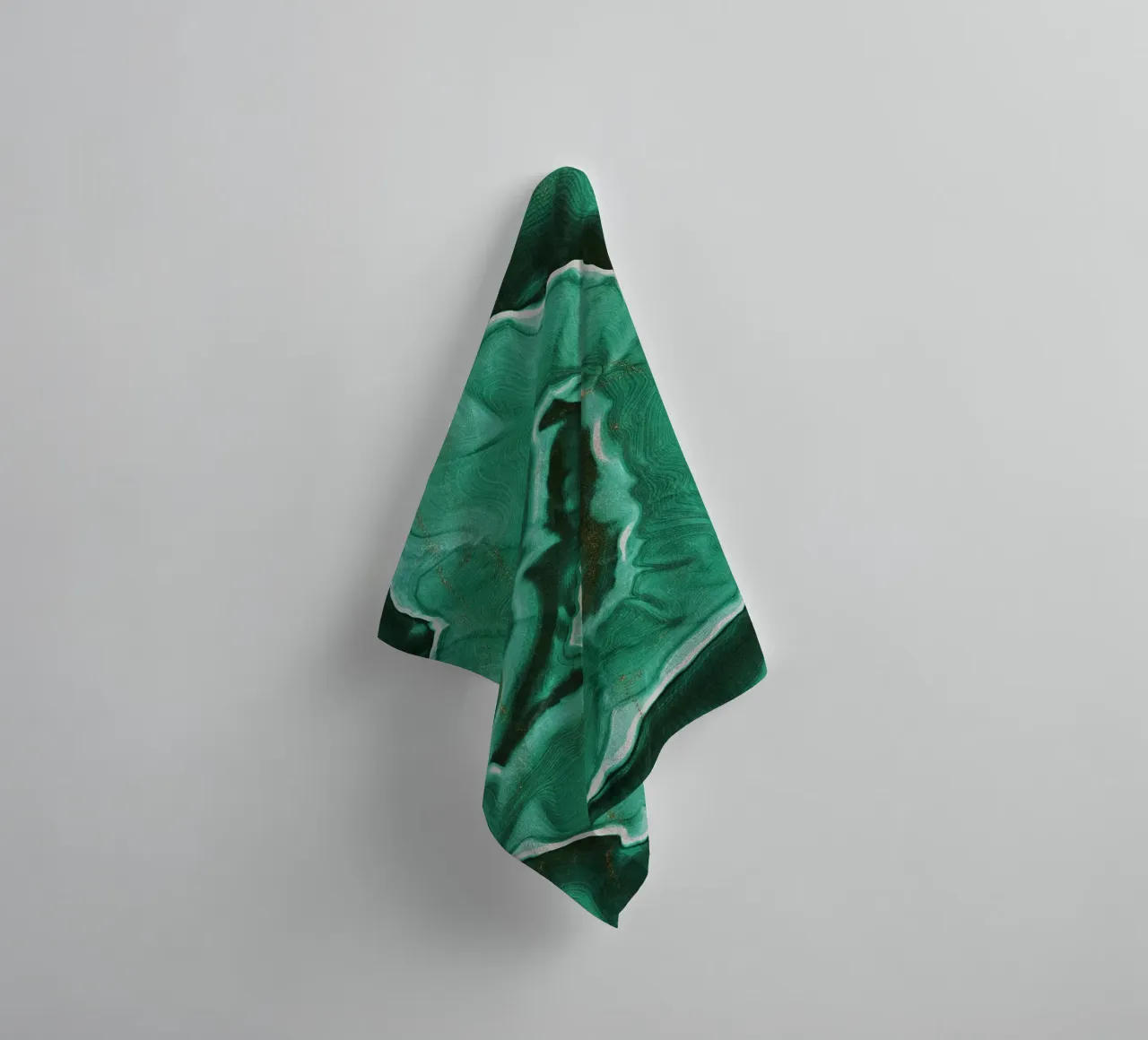 Texture malachite 02 asciugamano da bagno da Gemstone Textures