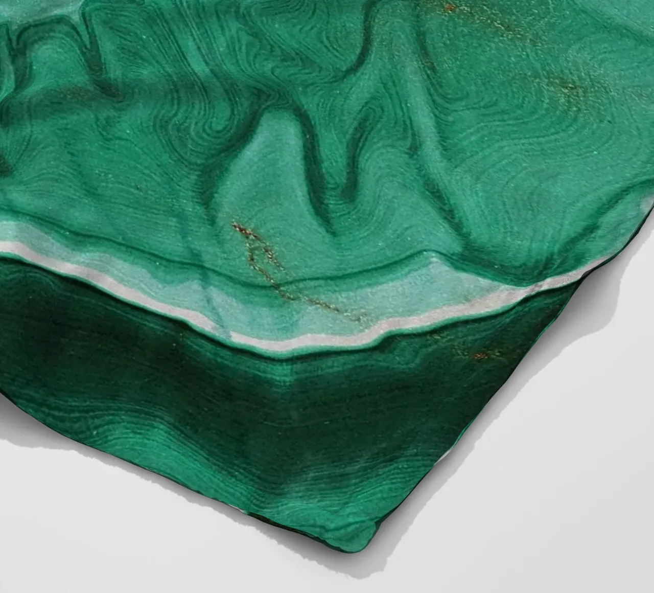Texture malachite 02 coperta in pile da Gemstone Textures
