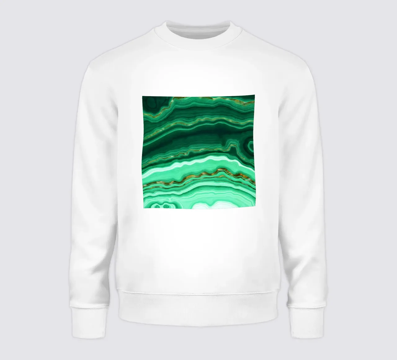 Texture malachite 03 felpa da Gemstone Textures