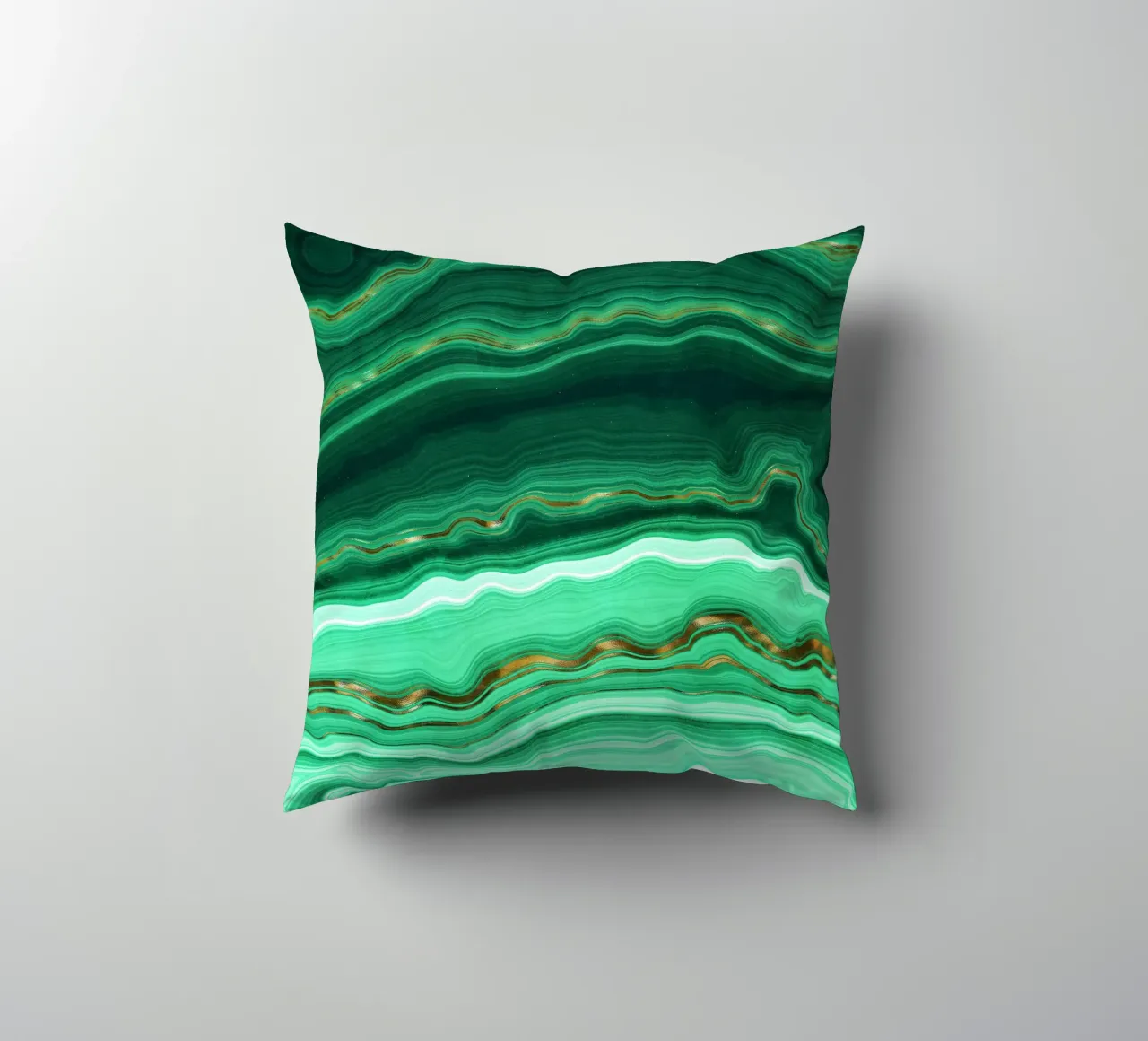Texture malachite 03 cuscino da Gemstone Textures