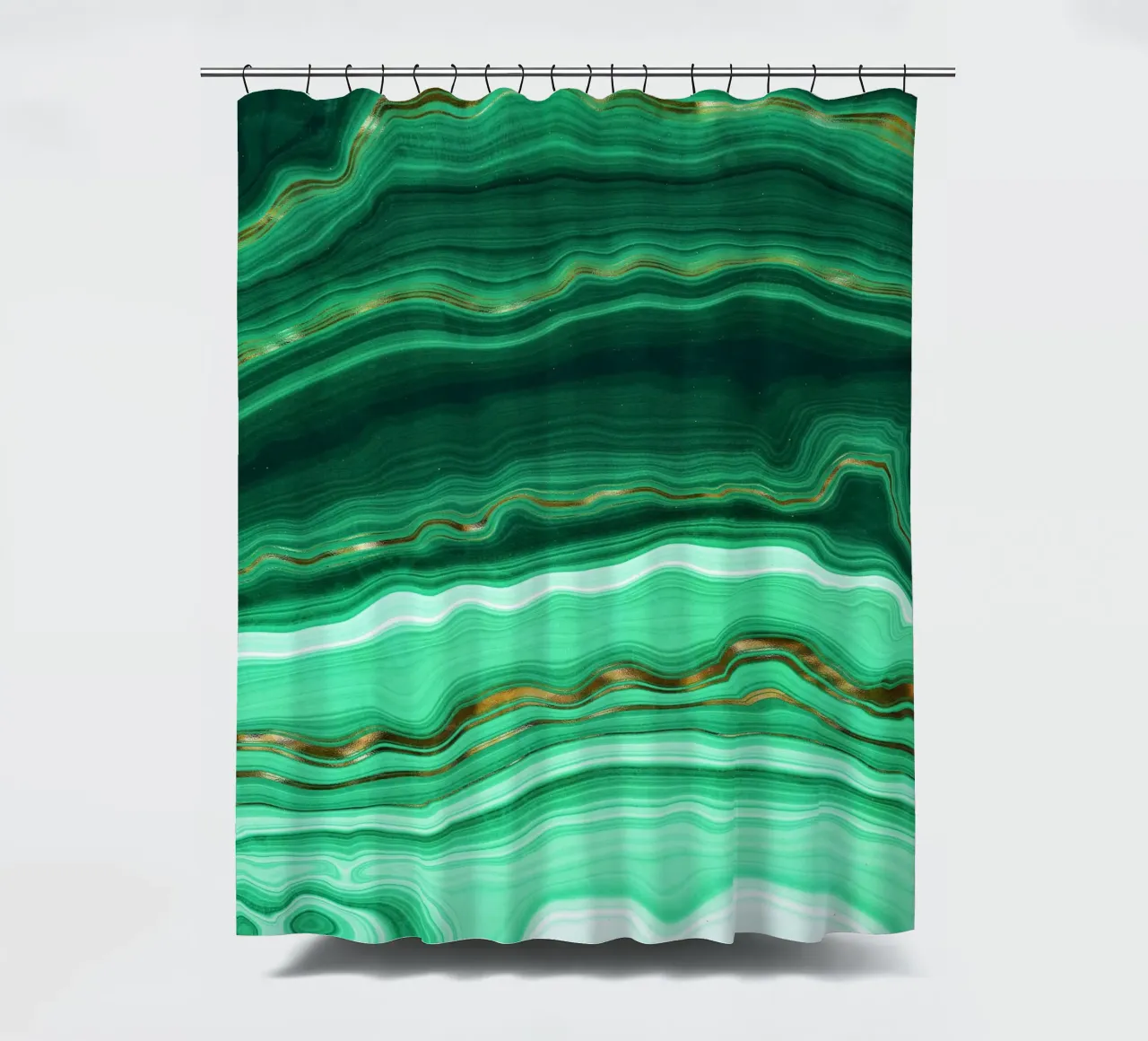 Texture malachite 03 tenda da doccia da Gemstone Textures