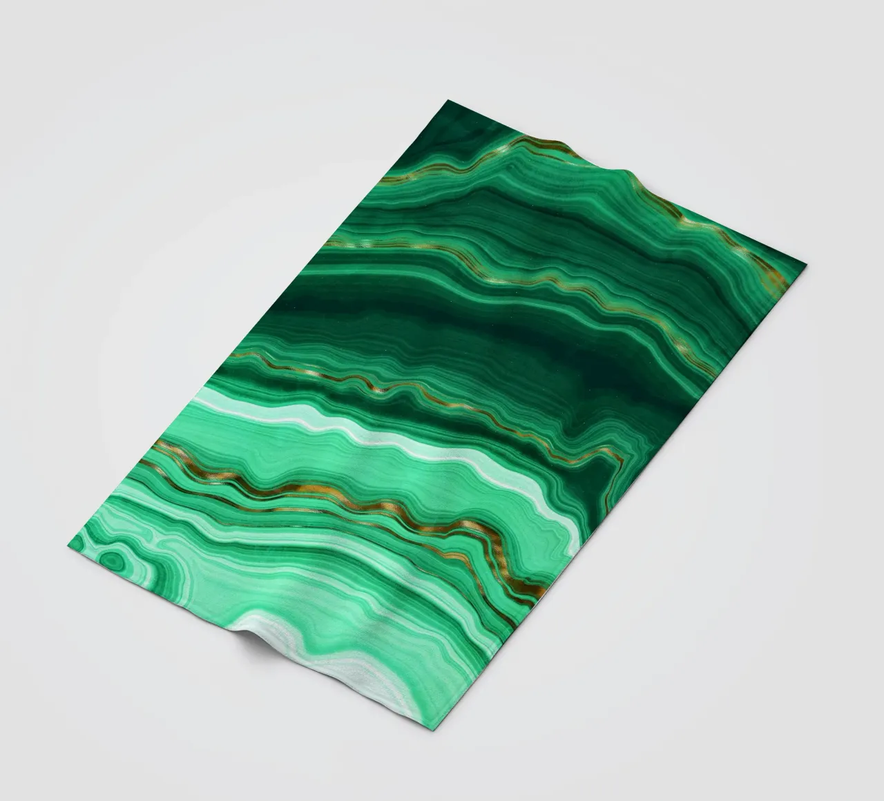 Texture malachite 03 coperta in pile da Gemstone Textures