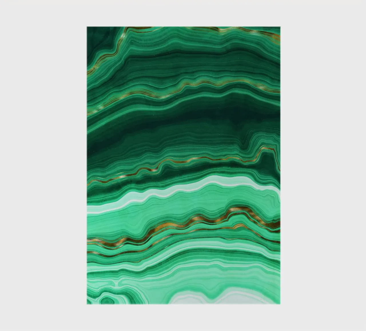 Malachite Texture 03 notebook by Gemstone Textures