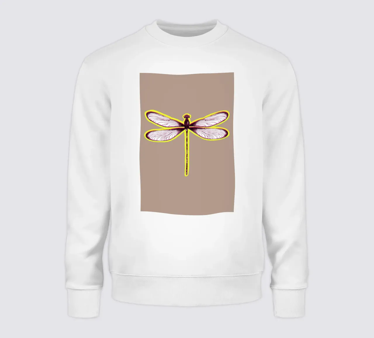 BLURRED DRAGONFLY felpa da LAUSEMIA DESIGN STUDIO